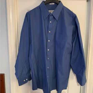 Men's Blue Dress Shirt